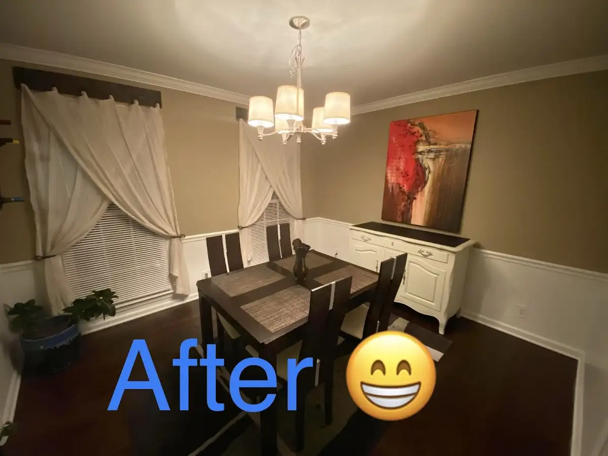 Professional dining room restoration after water damage in Enid